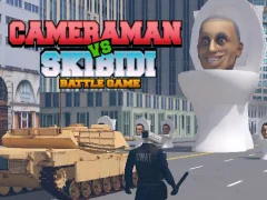 Игра Cameraman vs Skibidi Battle Game онлайн