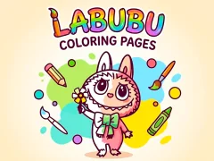 Игра Labubu Coloring Pages онлайн