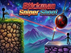 Игра Stickman Sniper Shoot онлайн