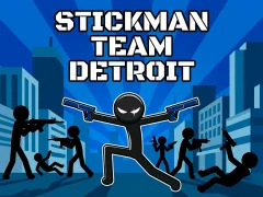 Игра Stickman Team Detroit онлайн