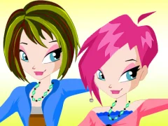 Игра Winx Tecna Dressup онлайн