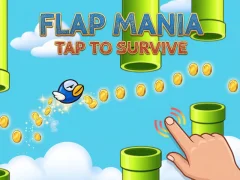 Игра Flap Mania Tap to Survive онлайн