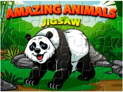 Игра Amazing Animals Jigsaw онлайн