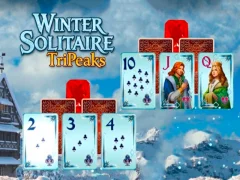 Игра Winter Solitaire TriPeaks онлайн
