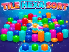 Игра Tile Hexa Sort онлайн