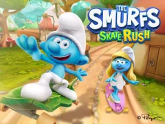 Игра The Smurfs Skate Rush онлайн
