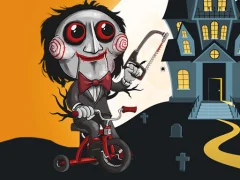 Игра Scary Faces Jigsaw онлайн