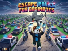 Игра Escape Police for Brainrots онлайн