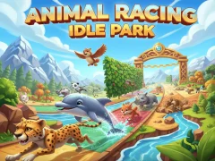 Игра Animal Racing Idle Park онлайн