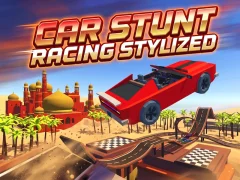Игра Car Stunt Racing Stylized онлайн
