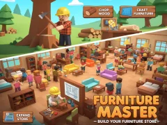 Игра Furniture Master – Build Your Furniture Stor онлайн