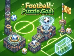 Игра Football Puzzle Goal онлайн