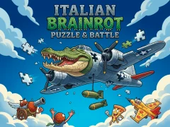 Игра Italian Brainrot: Puzzle & Battle онлайн