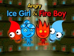 Игра Angry Ice girl and Fire boy онлайн