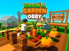 Игра Grow a Garden Obby онлайн