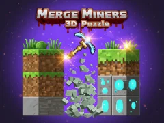 Игра Merge Miners 3D Puzzle онлайн