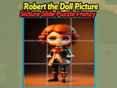 Игра Robert the Doll Picture Slide Puzzle Frenzy онлайн