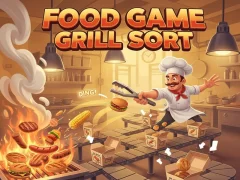 Игра Food Game Grill Sort онлайн