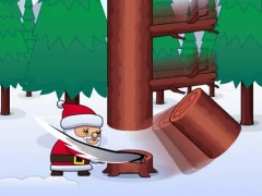 Игра Lumberjack Santa онлайн