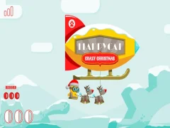 Игра FlappyCat Crazy Christmas онлайн