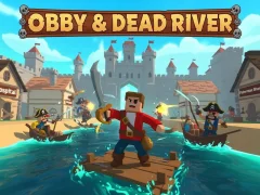 Игра Obby & Dead River онлайн
