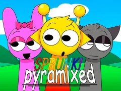 Игра Sprunki Pyramixed онлайн