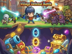 Игра Village Defense Battle онлайн