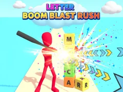 Игра Letter Boom Blast Rush онлайн