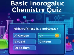 Игра Basic Inorganic Chemistry Quiz онлайн