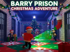 Игра Barry Prison Christmas Adventure онлайн