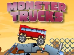 Игра Monster Trucks Challenge онлайн