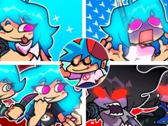 Игра FNF VS Sky: Pico Mix онлайн