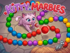 Игра Kitty Marbles онлайн