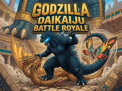 Игра Godzilla Daikaiju Battle Royale онлайн