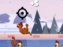 Игра Chicken Shooting 2D онлайн