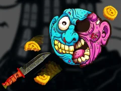 Игра Knife Hit Horror II онлайн