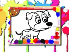 Игра Dogs Coloring Book онлайн