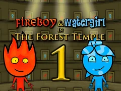 Игра Fireboy & Watergirl In The Forest Temple онлайн