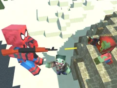 Игра Block Craft Zombie Attack онлайн