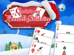 Игра Freecell Christmas Solitaire онлайн