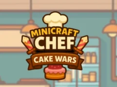 Игра Minicraft Chef Cake Wars онлайн