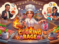 Игра Cooking Rage онлайн