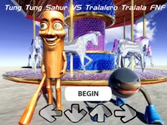 Игра Tung Tung Sahur VS Tralalero Tralala FNF онлайн