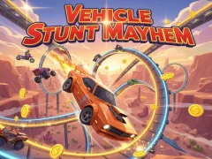 Игра Vehicle Stunt Mayhem онлайн