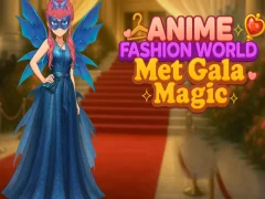 Игра Anime Fashion World Met Gala Magic онлайн
