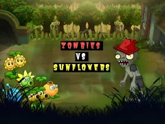 Игра Zombies vs. Sunflowers онлайн