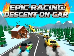 Игра Epic Racing: Descent on Car онлайн
