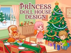 Игра Princess Doll House Design онлайн
