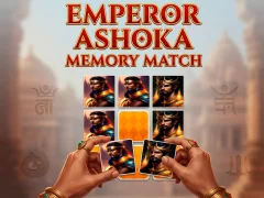 Игра Emperor Ashoka Memory Match онлайн