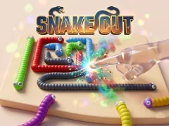 Игра Snake Out онлайн